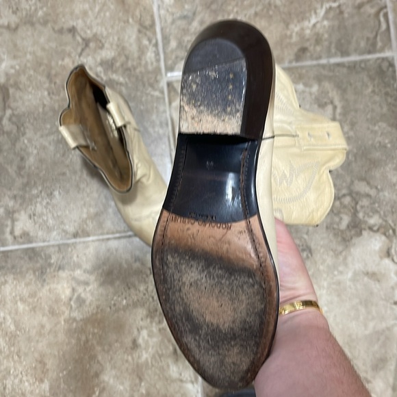 INCREDIBLE vintage cowboy boots purchased in Paris size 39 - Picture 12 of 14